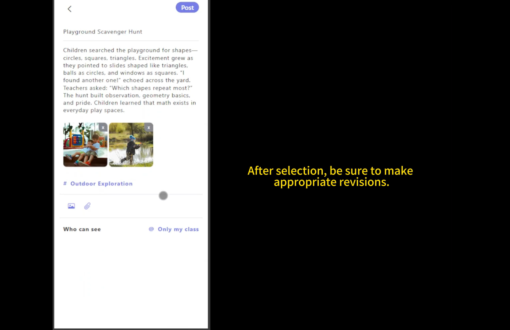 49.Preschool Memory Portfolio - How Teachers Can Post Moments