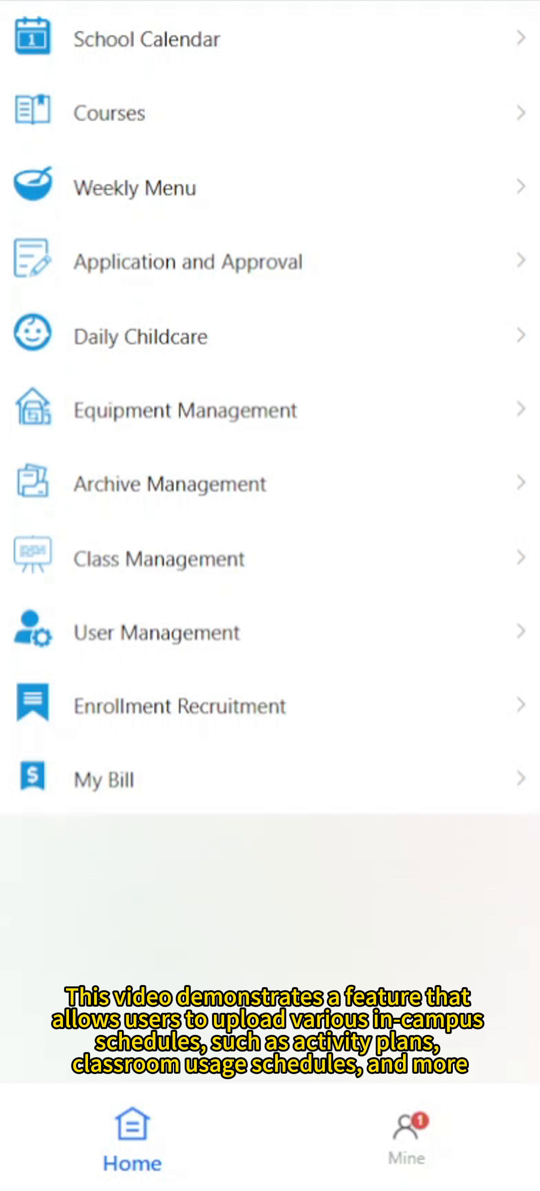  Preschool Management System - Activity Schedule