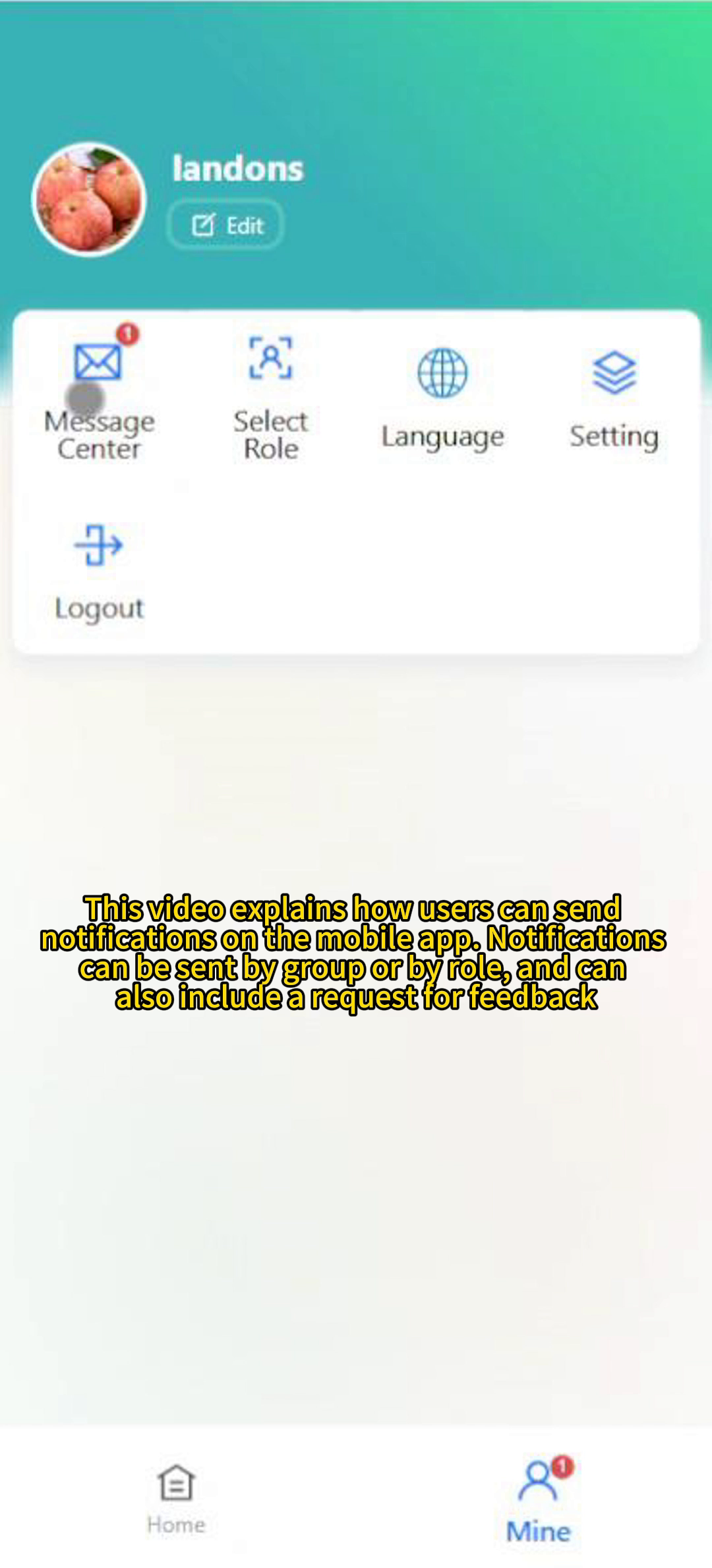 Preschool Management System - Campus Notifications