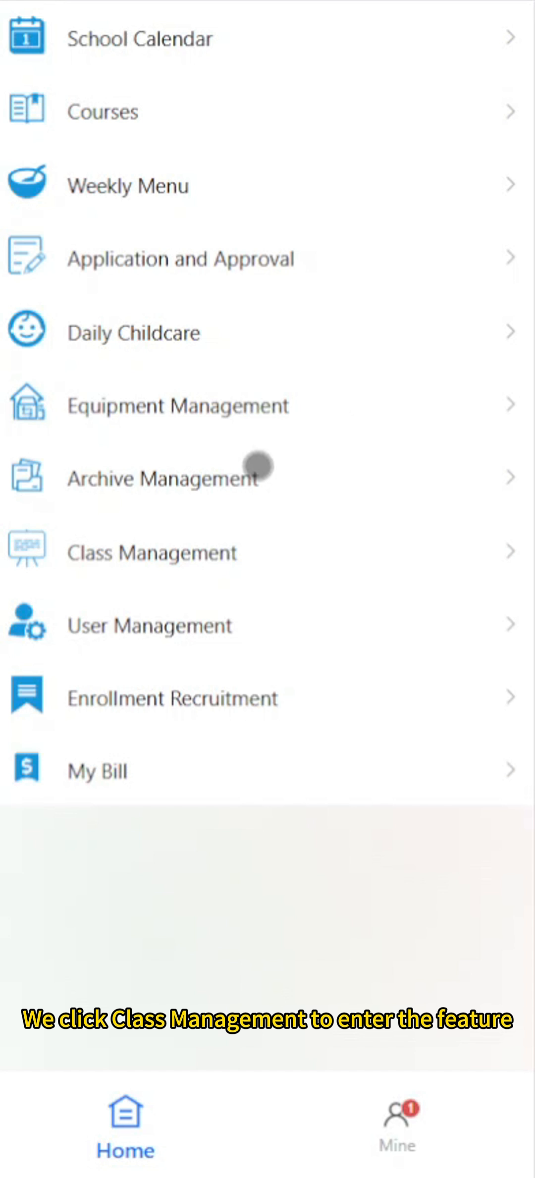Preschool Management System - Class and Teacher Management