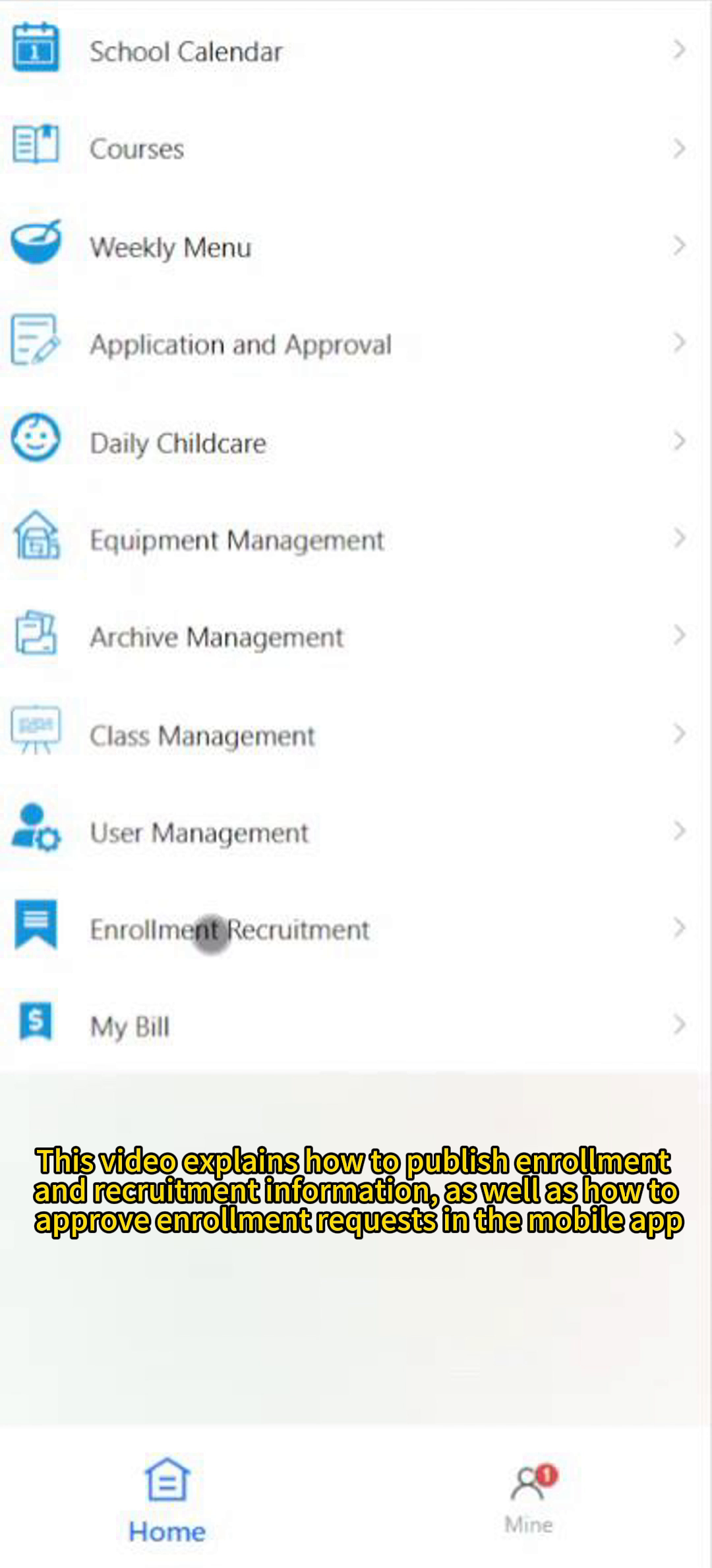 Preschool Management System - Enrollment and Recruitment