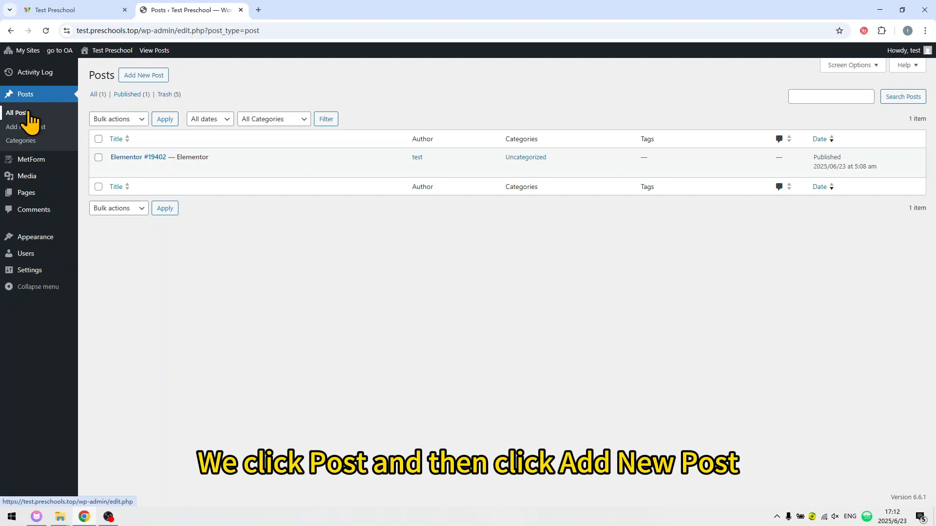Website Builder & Hosting - Publish Article